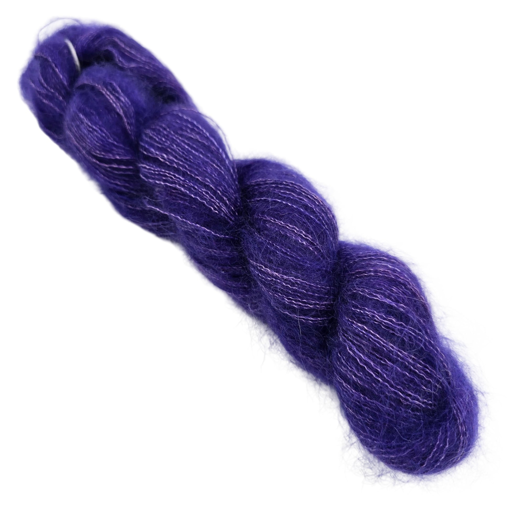 Image of a single skien of  Isle of Skye by Jorstad in the color Violet Femmes 0920 on a white background.