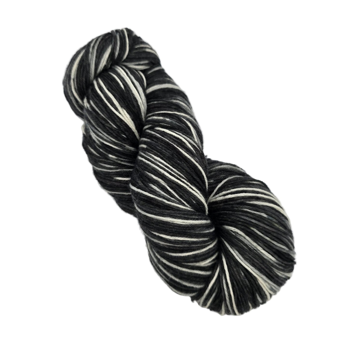 Image of a single skein of Stroll Hand Painted Yarn by Knit Picks in the color Knightly Hand Painted 27808 on a white background.