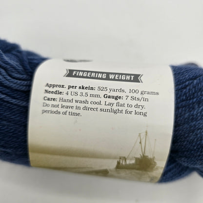 Ikat Collection Firefly by Swans Island - Firefly Prussian Blue