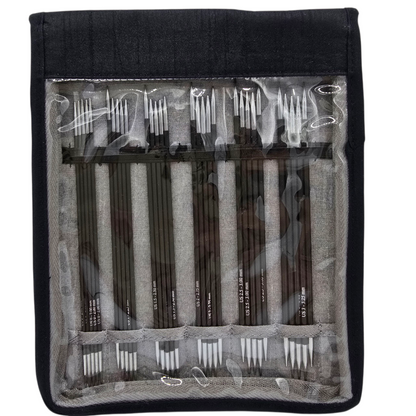 Knit Pro / Knitters Pride Karbonz Double Pointed 6" (15cm) Sock Needle Set