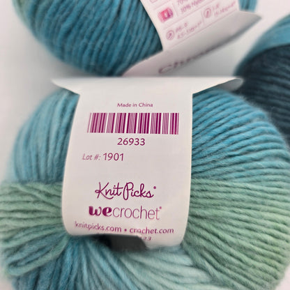 Chroma Worsted Weight by Knit Picks - Surf's Up